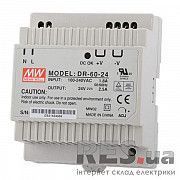 Блок питания 24В/60Вт/DIN рейка (DR-60-24) MeanWell Київ