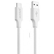 Кабель Proove Striped Silicone USB to Type-C 1m White (CCSS60001202) (Код товару:38419) Харьков