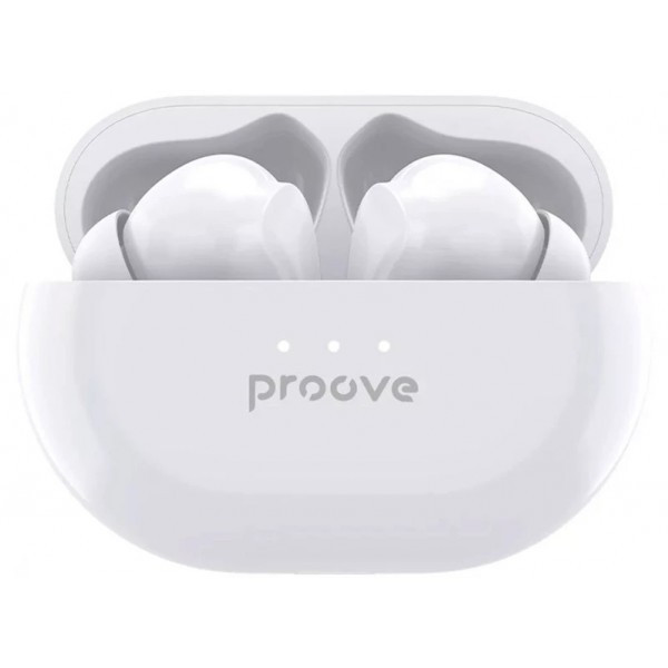 Bluetooth-гарнітура Proove Woop TWS with ANC Pearl White (TWWP00010002) (Код товару:38430) Харьков - изображение 1