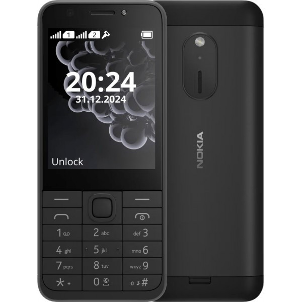 Телефон Nokia 230 DS 2024 Black (Код товару:37460) Харьков - изображение 1