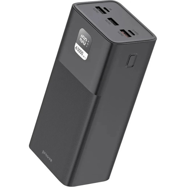 Power Bank Proove Giant 100W 40000mAh Black (PBGI99320001) (Код товару:38637) Харьков - изображение 1