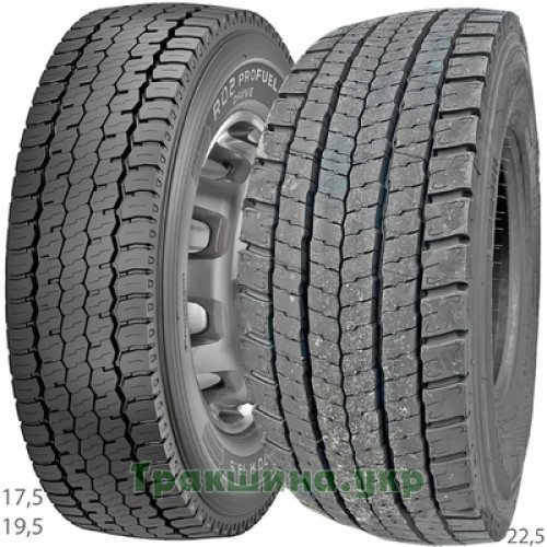 305/70 R19.5 Pirelli R02 ProFuel Drive 148/145M Ведущая шина Київ - изображение 1