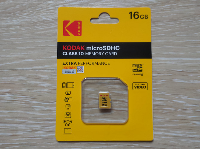 Карта памяти Флешка microSD Kodak 10 class 16 GB Борисполь - изображение 1