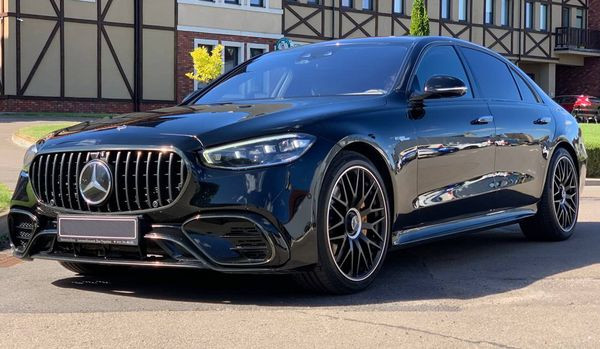 163 Vip Mercedes-Benz S580 AMG W223 аренда с водителем прокат без водителя Київ - изображение 1