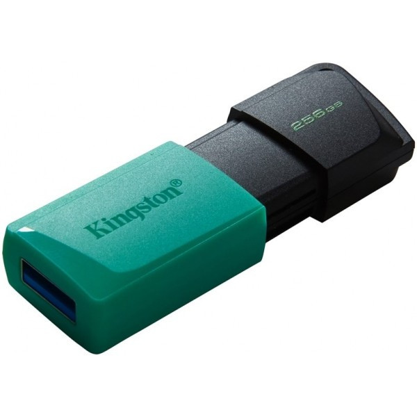 Флеш пам'ять Kingston DataTraveler Exodia M 256GB USB 3.2 Black/Teal (DTXM/256GB) (Код товару:28894) Харьков - изображение 1