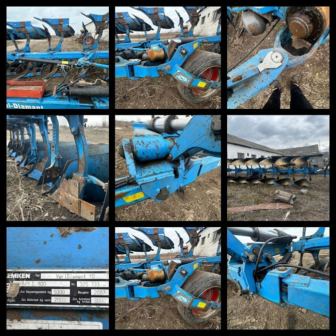 Плуг оборотний Lemken Vari-Diamant 6+1 2007 року вигот.з приплужниками, Київ - изображение 1
