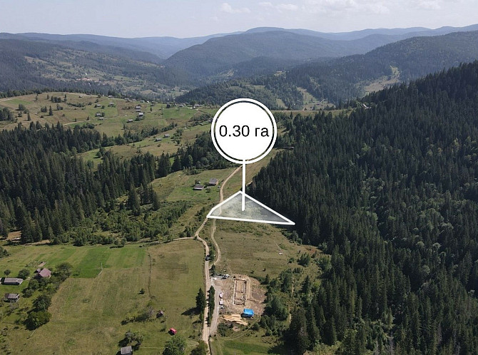 Земельна ділянка у Микуличині 0.30 га Яремче - изображение 1