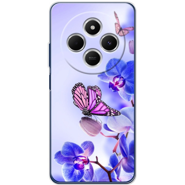 Чохол BoxFace для Xiaomi Redmi 14C 4G/Poco C75 Orchids and Butterflies (Код товару:38824) Харьков - изображение 1