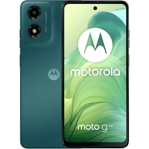 Смартфон Motorola Moto G04 4/64GB Sea Green Global UA (PB150016UA) (Код товару:38898) Харьков - изображение 1