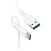 Кабель Hoco X33 Surge USB to Type-C 5A 1m White (Код товару:13252) Харьков