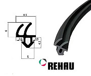 Ущільнювальна гума притвору Rehau EPDM Оригінал чорна Київ