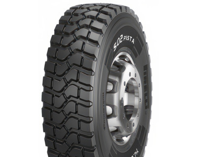 14R20 Pirelli S02 PISTA 164/160K Ведущая грузовая шина Киев - изображение 1