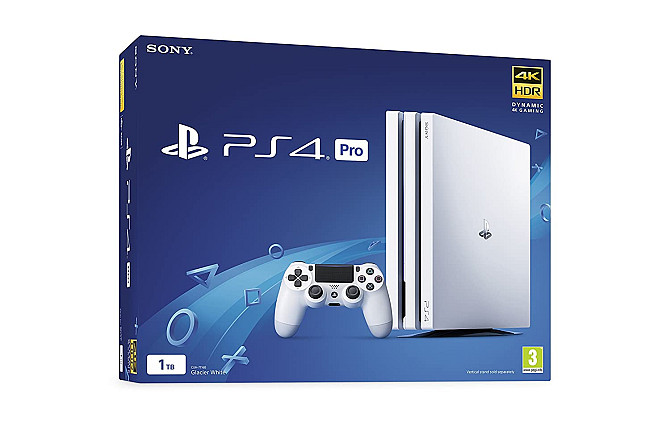 Sony PlayStation 4 Pro 1TB White (PS4)k Original New Sealed Луганск - изображение 1