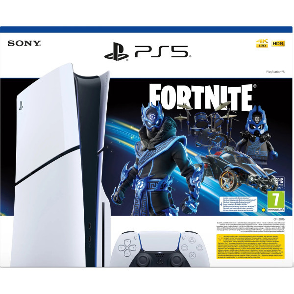 Стаціонарна ігрова приставка Sony PlayStation 5 Slim 1TB Fortnite Cobalt Star Bundle (CFI-2016) UA ( Харьков - изображение 1