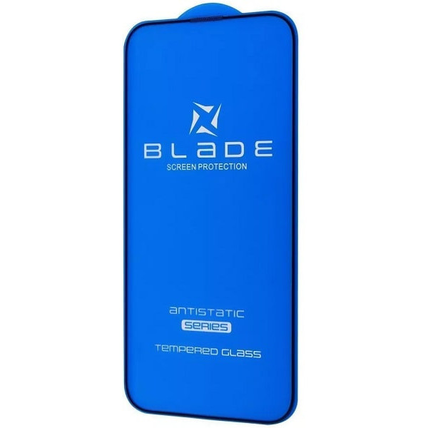 Захисне скло BLADE ANTISTATIC Series Full Glue для iPhone 14 Pro Max/15 Plus/16 Plus Black (Код това Харьков - изображение 1