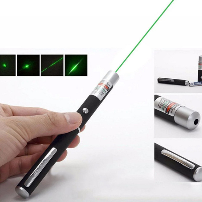 Лазерна указка Green Laser Pointer, лазери із зеленим променем лазера, лазерна указка для презентаці Львов - изображение 1