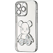 Чохол Shining Bear Case для iPhone 15 Pro Max Silver (Код товару:39359) Харьков