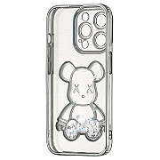 Чохол Shining Bear Case для iPhone 15 Pro Silver (Код товару:39358) Харьков