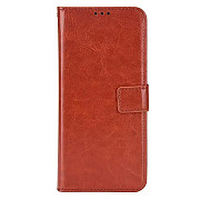 Чохол-книжка DM Book Сase Leather для Xiaomi Redmi 14C 4G/Poco C75/Redmi A4 Dark Brown (Код товару:3 Харьков