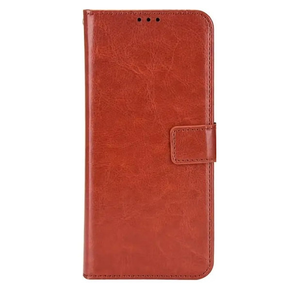 Чохол-книжка DM Book Сase Leather для Xiaomi Redmi 14C 4G/Poco C75/Redmi A4 Dark Brown (Код товару:3 Харьков - изображение 1