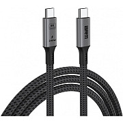 Кабель ArmorStandart USB 4.0 Type-C - Type-C 240W 8K 60hz 40Gbps 1m Black (ARM81921) (Код товару:393 Харьков