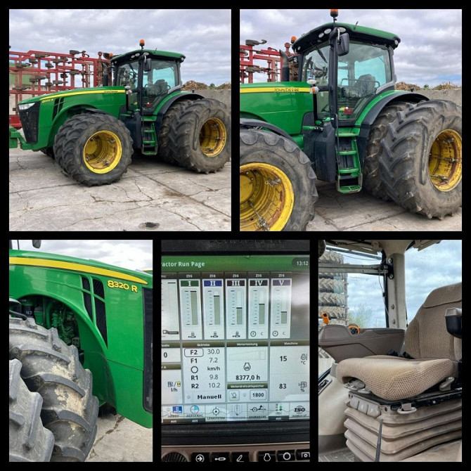 Трактор John Deere 8320R спарка 2016 р.в. потужність двигуна 350к.с. коробка Е-23 Полтава - изображение 1