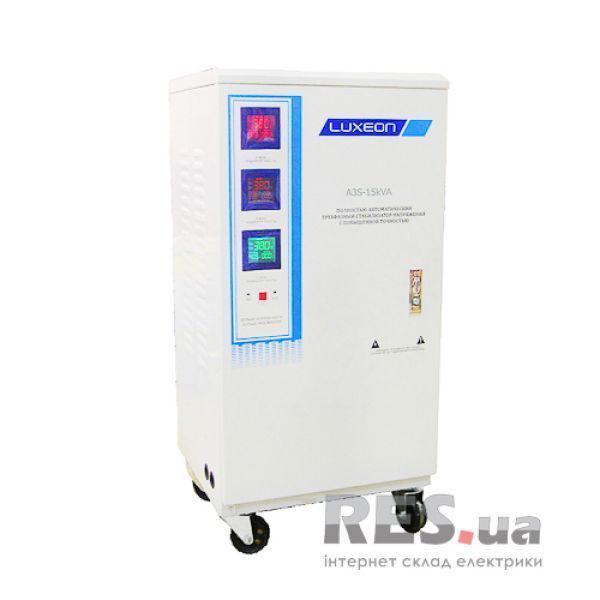 Стабилизатор напряжения A3S-15KVA 380В/10,5 кВт Luxeon Київ - изображение 1