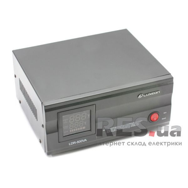 Стабилизатор напряжения LDR-500 220В/350Вт Luxeon Киев - изображение 1