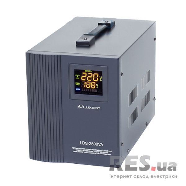 Стабилизатор напряжения LDS-2500 220В/1,75 кВт Luxeon Київ - изображение 1