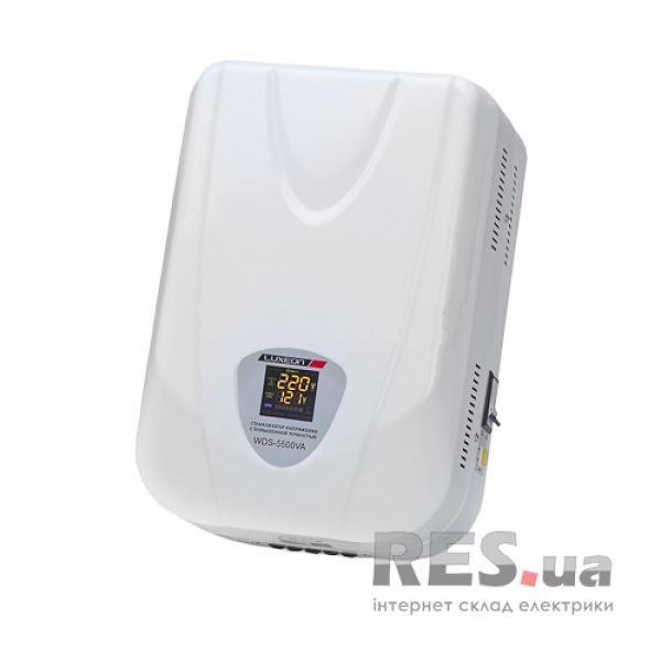 Стабилизатор напряжения WDS5500 220В/3,85 кВт Luxeon Київ - изображение 1