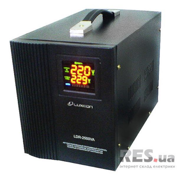 Стабилизатор напряжения LDR-2500 220В/1,75 кВт Luxeon Киев - изображение 1