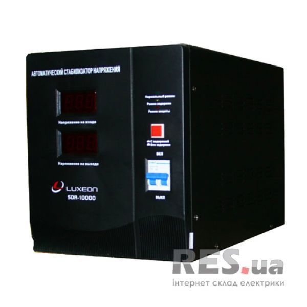 Стабилизатор напряжения SDR-10000 220В/7кВт Luxeon Київ - изображение 1