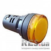 Светосигнальная арматура AD22-22DS желтая 380V АС АскоУкрем Київ
