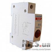 Сигнальная лампа на DIN-рейку СЛ-2010-S красная 220 V AC АскоУкрем Київ
