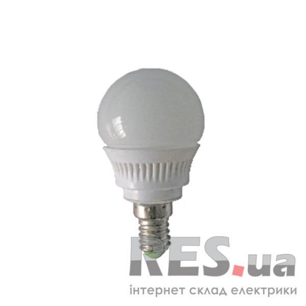 Лампа светодиодная G45 4,2W E27 12LED 4200K 380LM 230V / LM322 Lemanso Київ - изображение 1