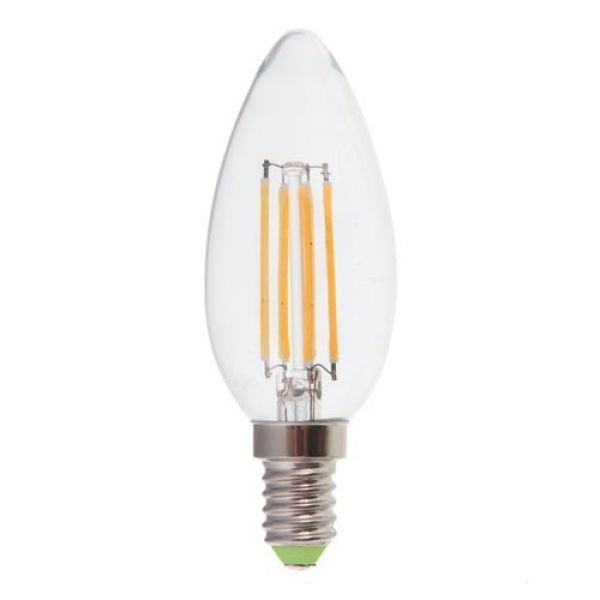 Лампа светодиодная С37 4W E14 4000K 400LM 230V / LB-58 Feron Київ - изображение 1