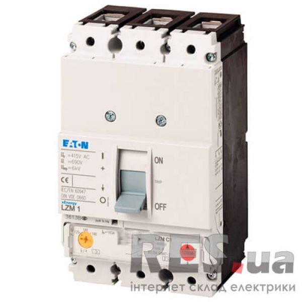 Автоматический выключатель LZMC1-A100-I 100А 3п. Eaton Київ - изображение 1