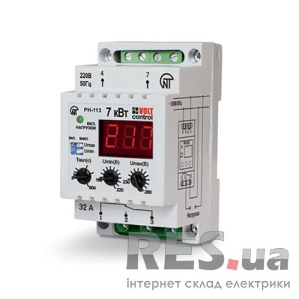 Реле контроля напряжения РН-113 32А Київ - изображение 1