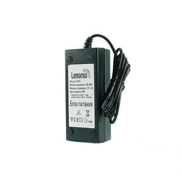 Блок питания 12В/60Вт/IP20 пластиковый корпус (LB554) Lemanso Київ - изображение 1