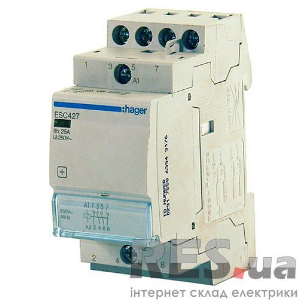Магнитный пускатель ЕЅС427 220В 25А 4п HAGER Київ - изображение 1