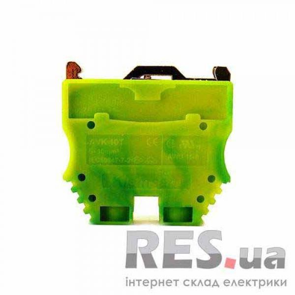 Клемма наборная заземлювальна на DIN-рейку AVK-6/10T Klemsan Київ - изображение 1