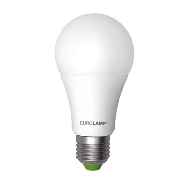 Светодиодная лампа ЕКО (D) A60 12W E27 3000K EUROLAMP Киев - изображение 1