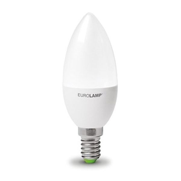 Лампа светодиодная EKO (D) Candle 6W. E14. 3000K (50) EUROLAMP Київ - изображение 1