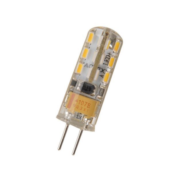 Лампа светодиодная капсульная EKO (D) G4 2W 12V 3000K EUROLAMP Київ - изображение 1
