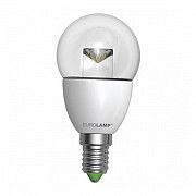 Лампа светодиодная EKO (D) G45. 5W. E14 4000K прозрачная (50) EUROLAMP Київ