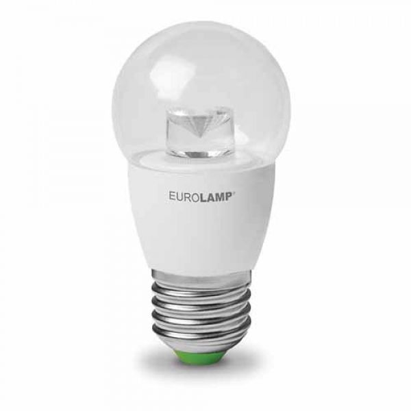 Лампа светодиодная EKO (D) G45. 5W. E27. прозрачная 4000K (50) EUROLAMP Київ - изображение 1