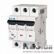 Автоматический выключатель PL6-B6/3 6А 3п. Eaton Київ