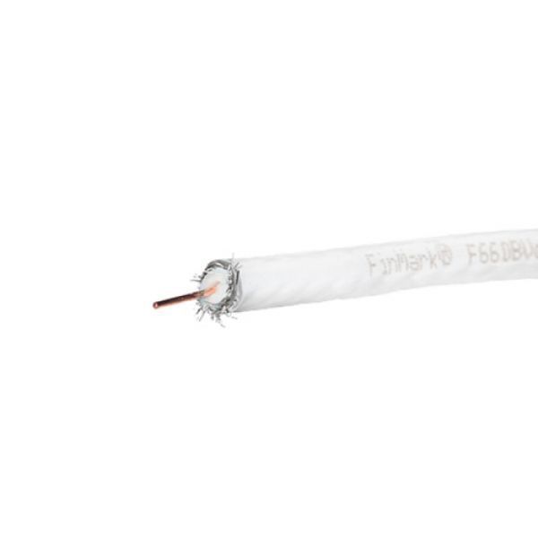 RG 6U Finmark 660BV белый (305м/б.) кабель телевизионный Київ - изображение 1