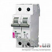 Автоматический выключатель ETIMAT 6 2p C 0,5 A ETI Київ