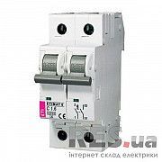 Автоматический выключатель ETIMAT 6 2p C 1,6 A ETI Київ